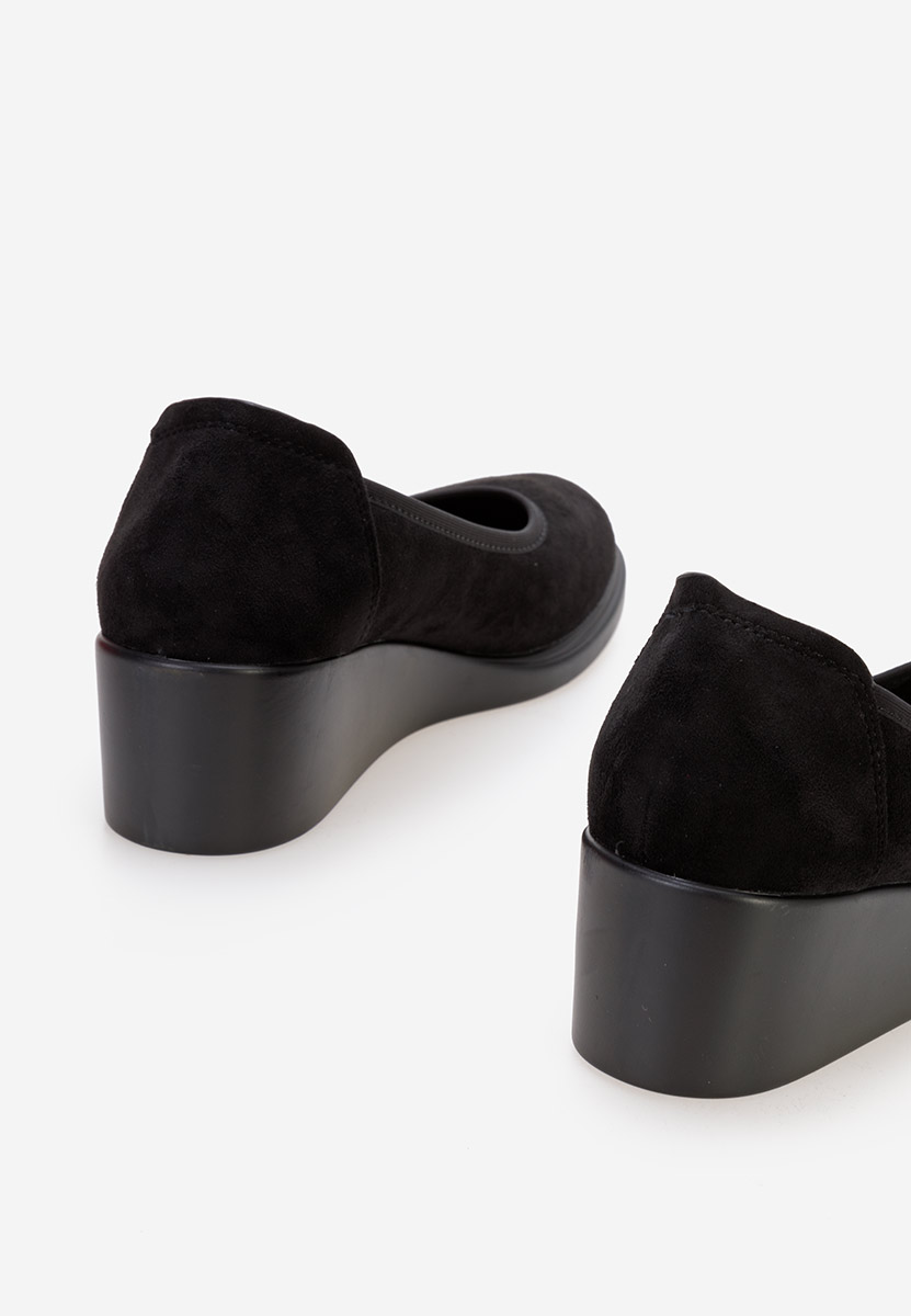 Scarpe con zeppa Coranda nero