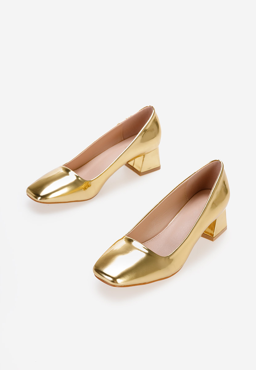 Décolleté tacco basso Arola V2 oro