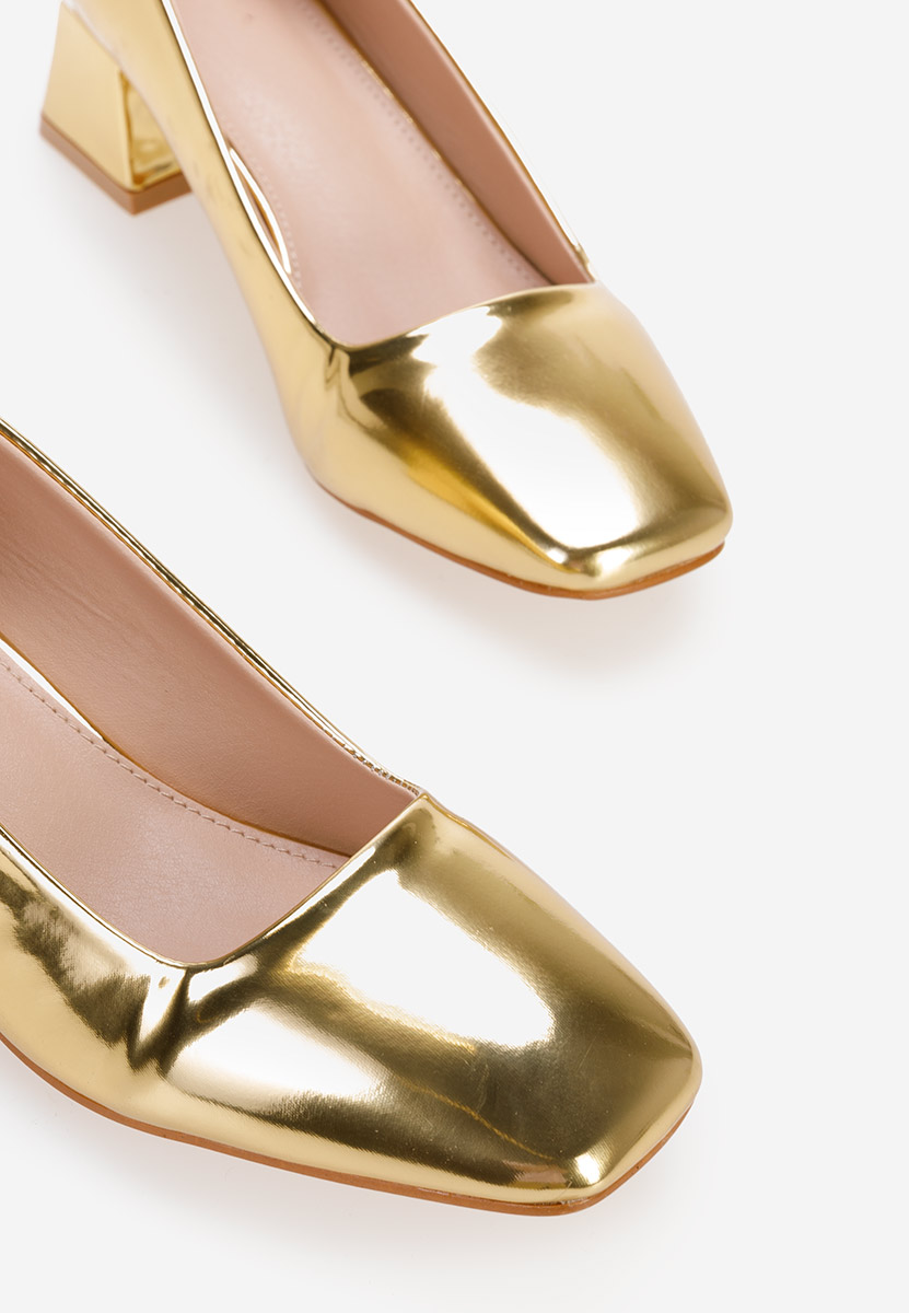 Décolleté tacco basso Arola V2 oro