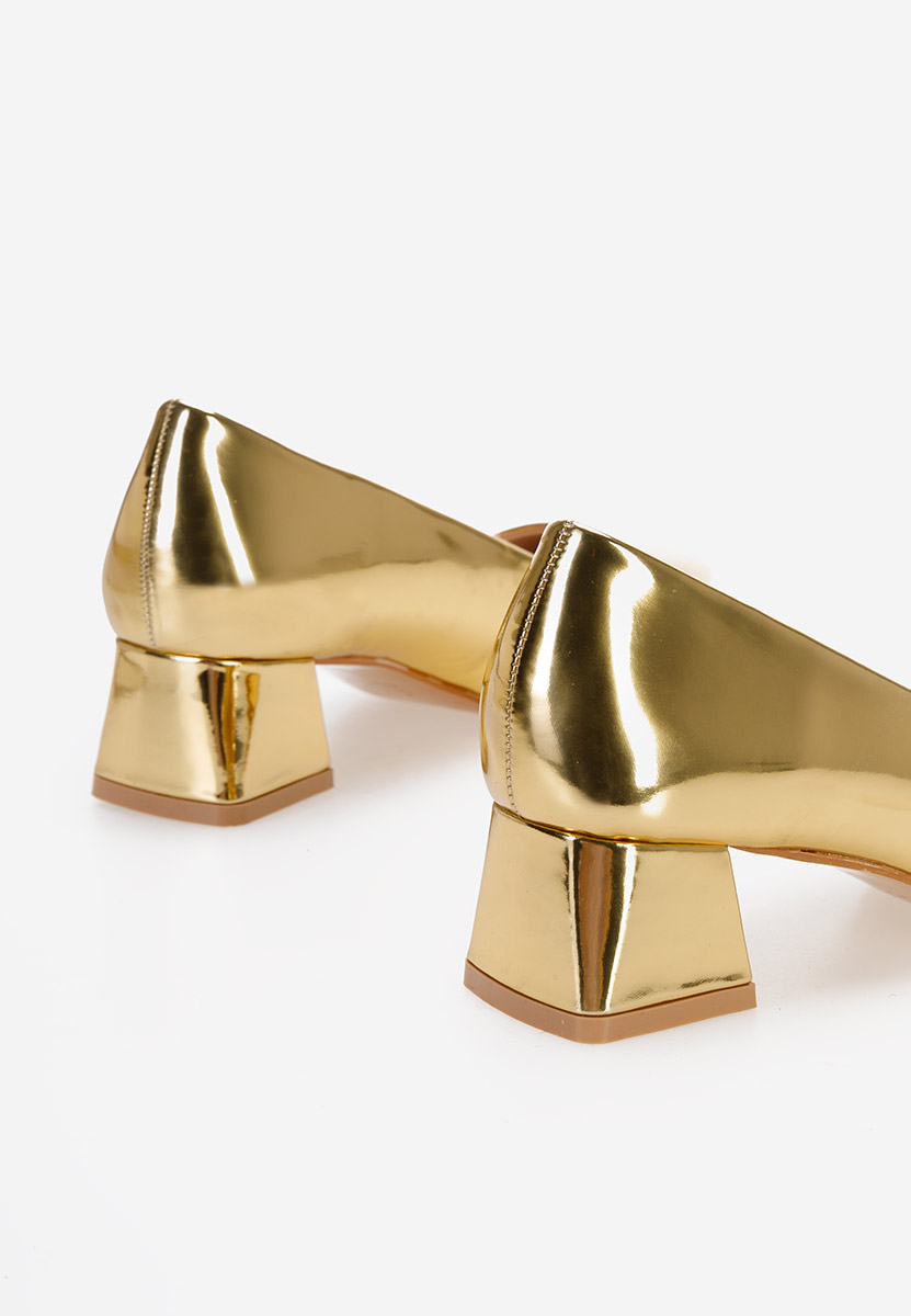 Décolleté tacco basso Arola V2 oro