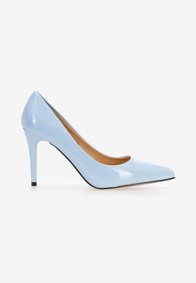 Décolleté tacco a spillo Paolla azzurro