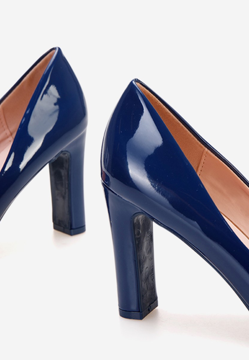 Décolleté Devina blu