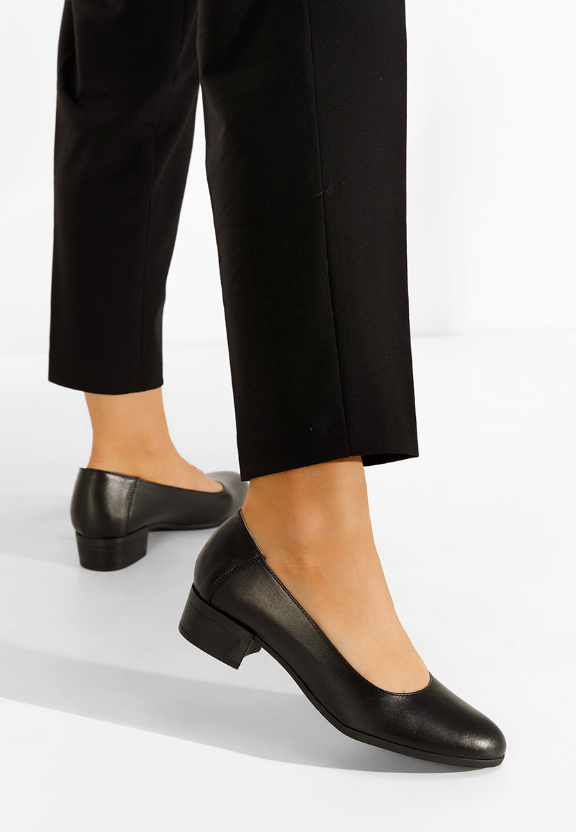 Décolleté tacco basso Montremy nero