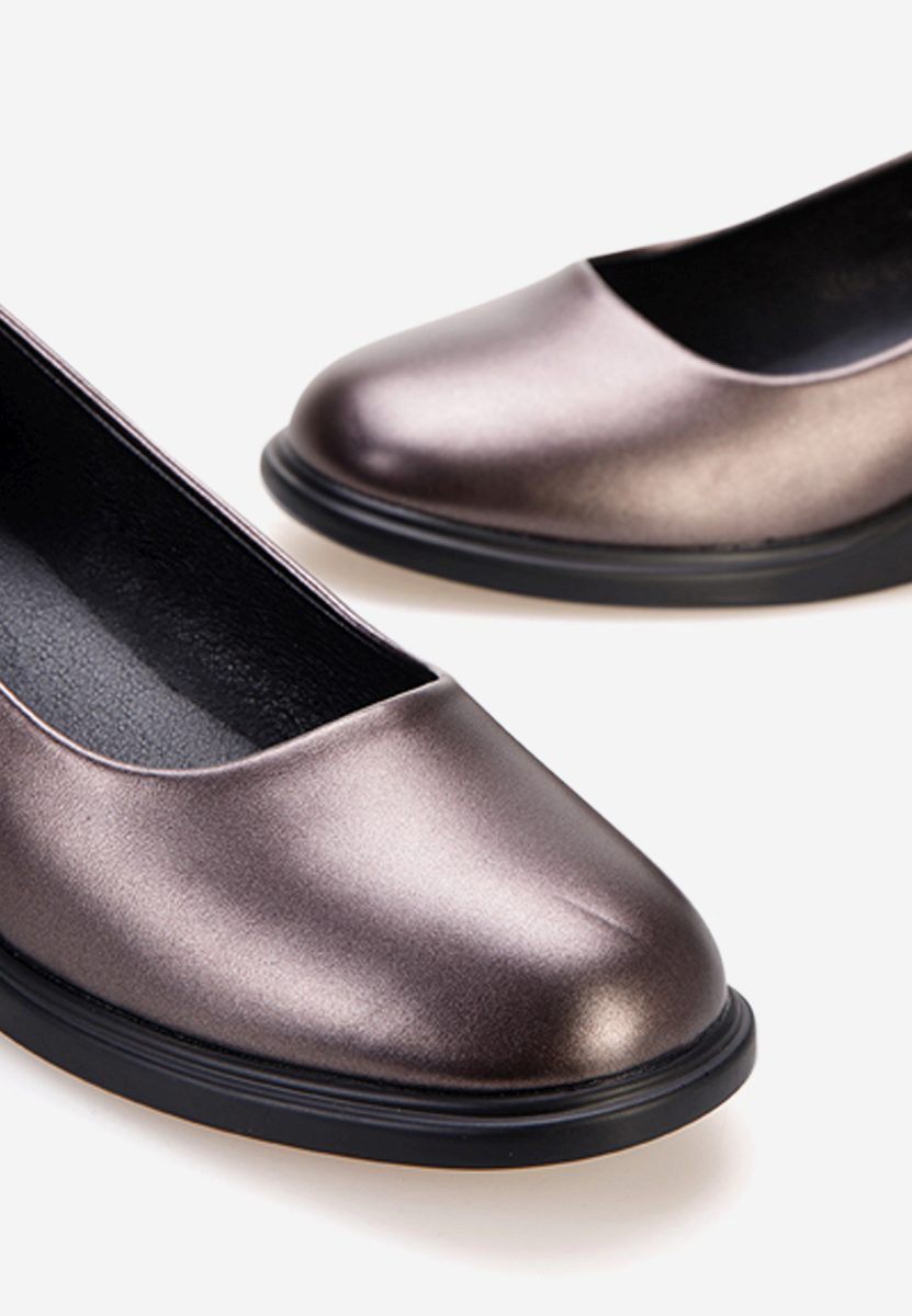 Scarpe con zeppa Granada argento