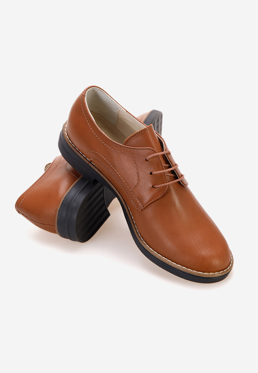 Scarpe derby pelle Otivera camel