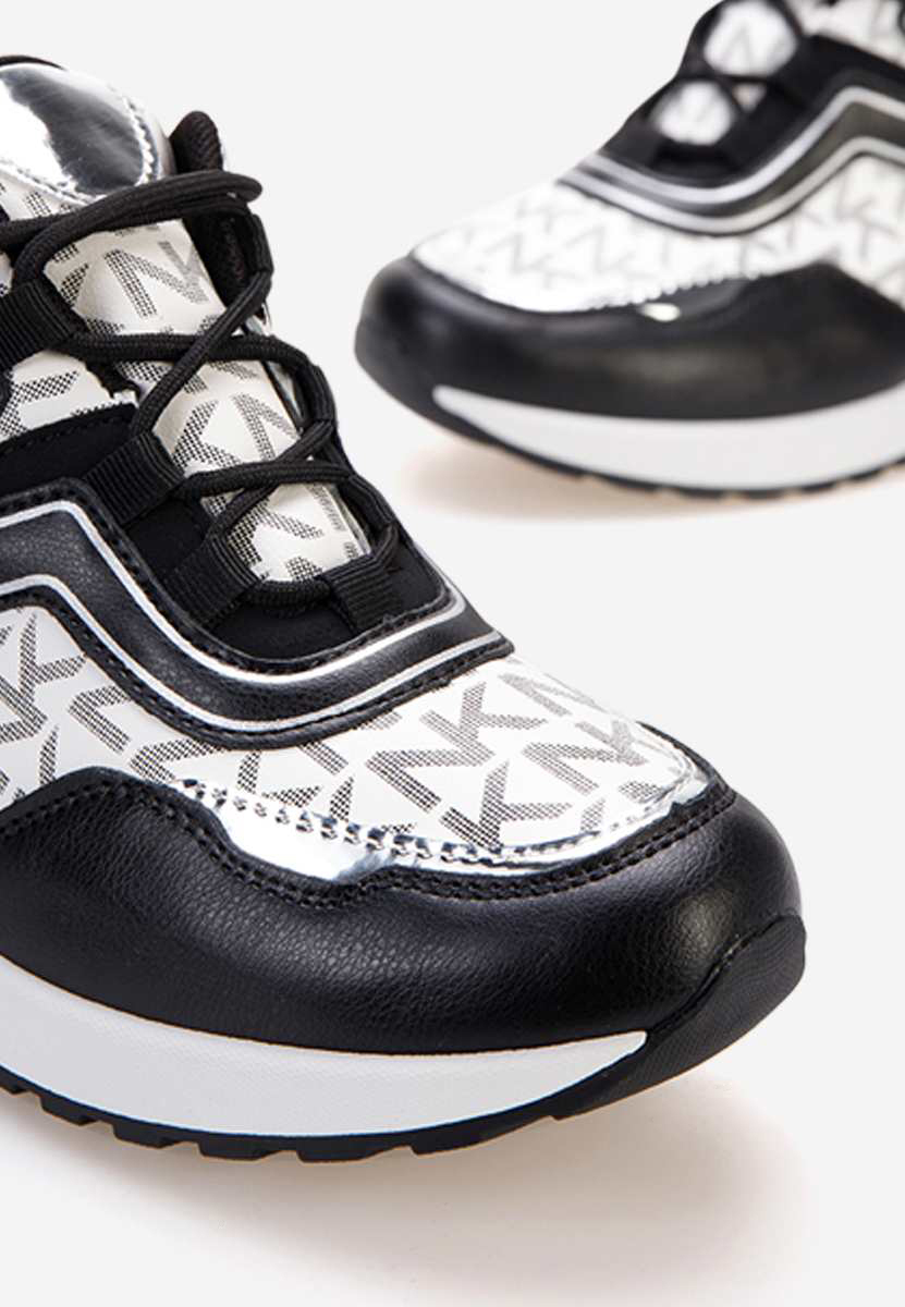 Sneakers con zeppa Isla nero