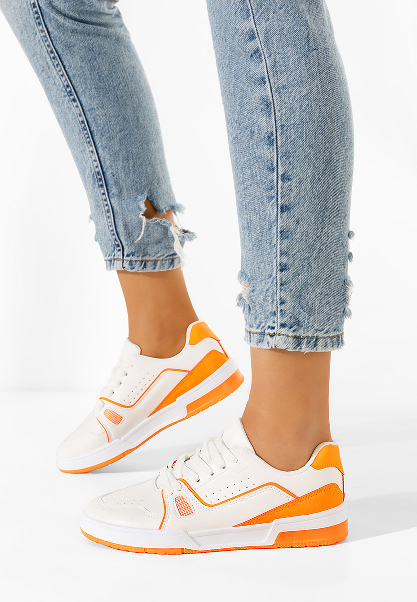 Sneakers donna Almeria arancioni