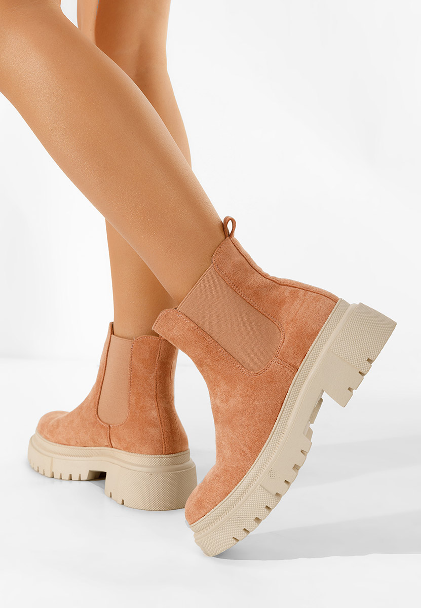 Stivaletto chelsea donna Aretha arancioni Stivaletto chelsea donna Aretha arancioni