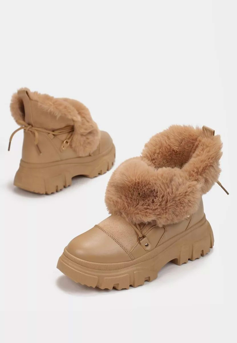 Stivaletti invernali Cachi Fralesia