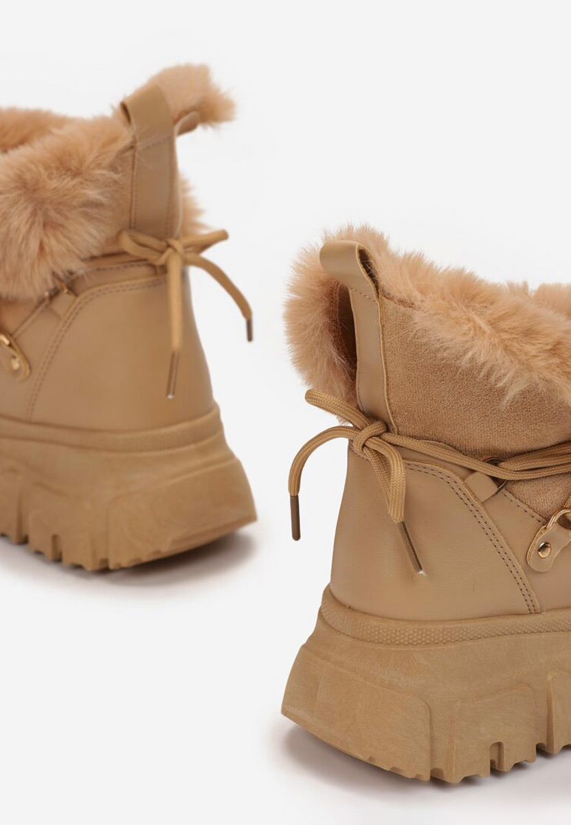 Stivaletti invernali Cachi Fralesia