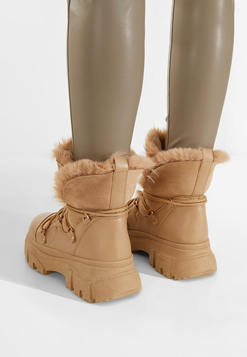 Stivaletti invernali Cachi Fralesia