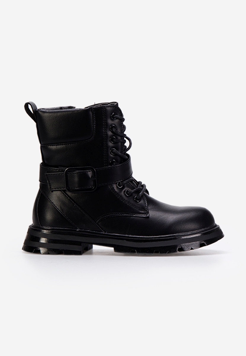 Stivaletti da ragazze Nero Guarda