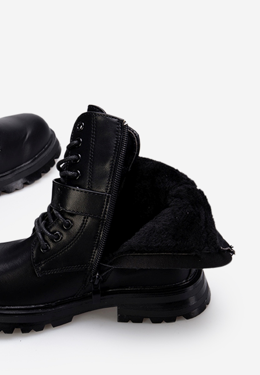 Stivaletti da ragazze Nero Guarda