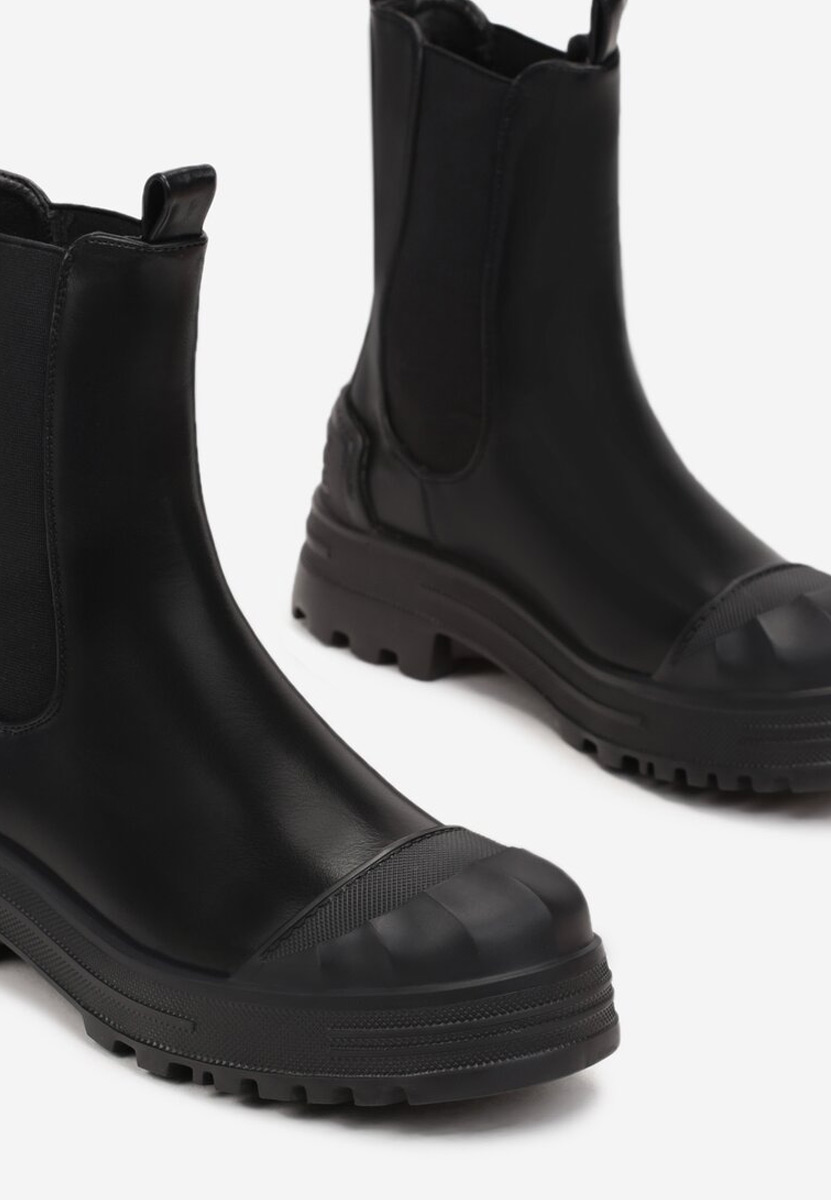 Stivaletti donna nero Erillas