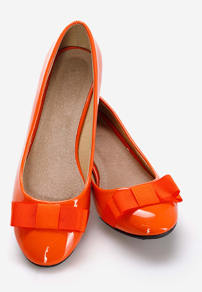 Décolleté in vernice Carasca Arancioni