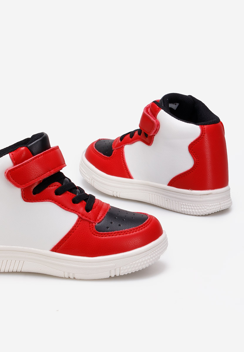 Sneakers bambini Giants A rosso