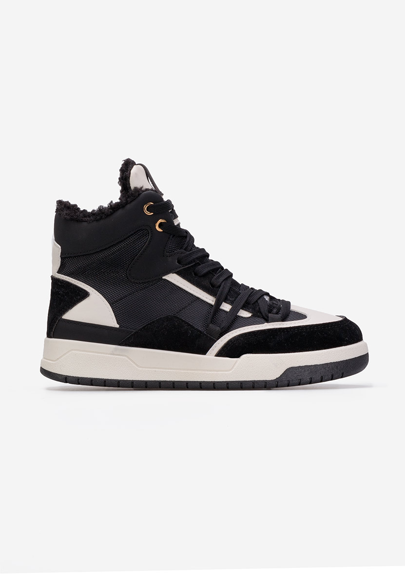 Sneakers donna invernali nero Kaleria V2