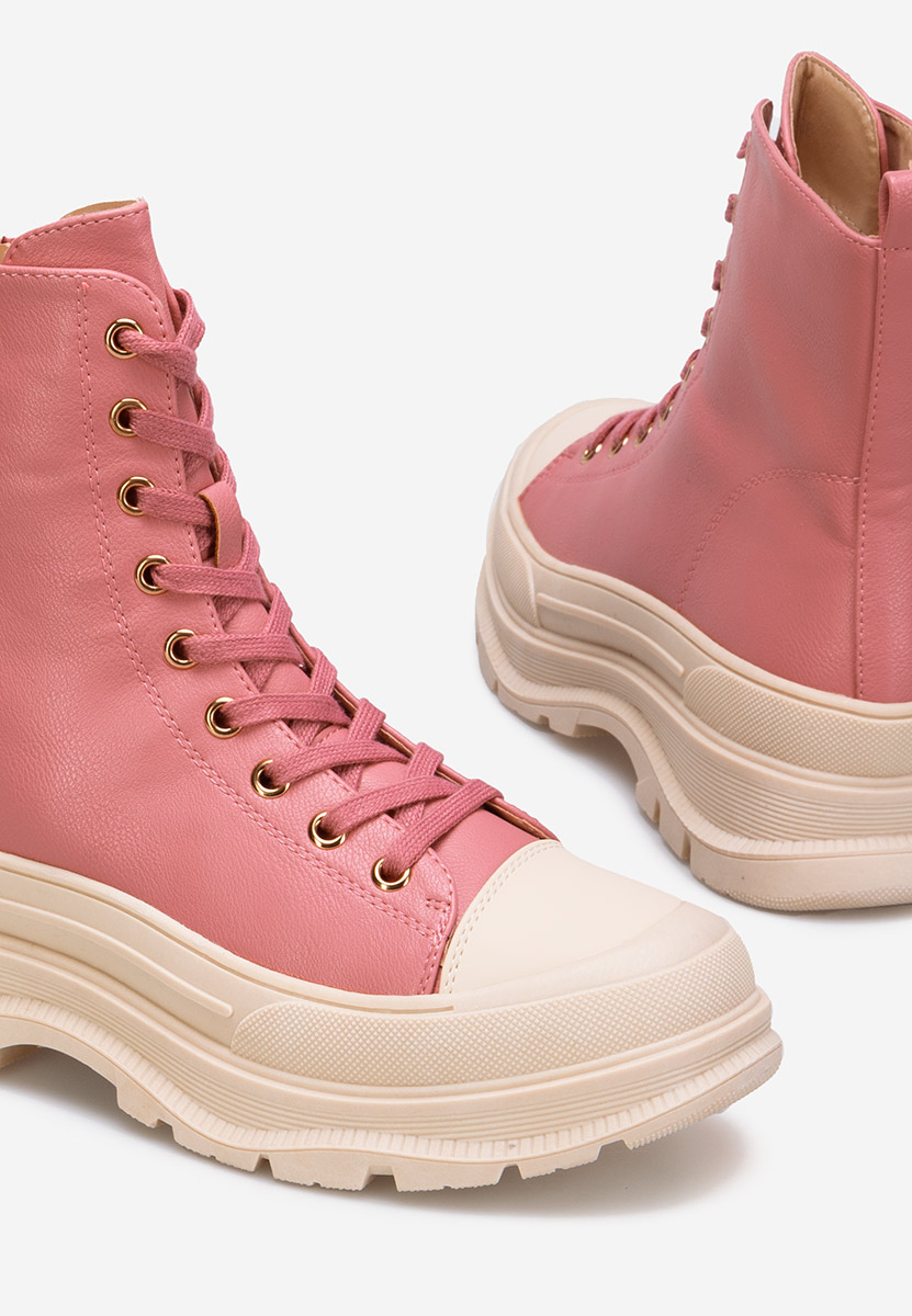 Scarpe da ginnastica High-Top Rosa Bolonia