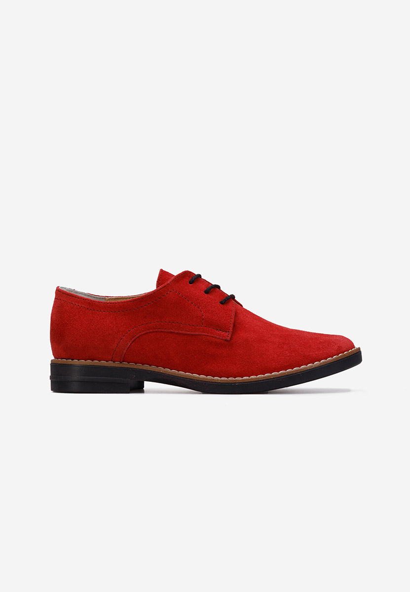 Scarpe derby pelle Otivera V2 rosso