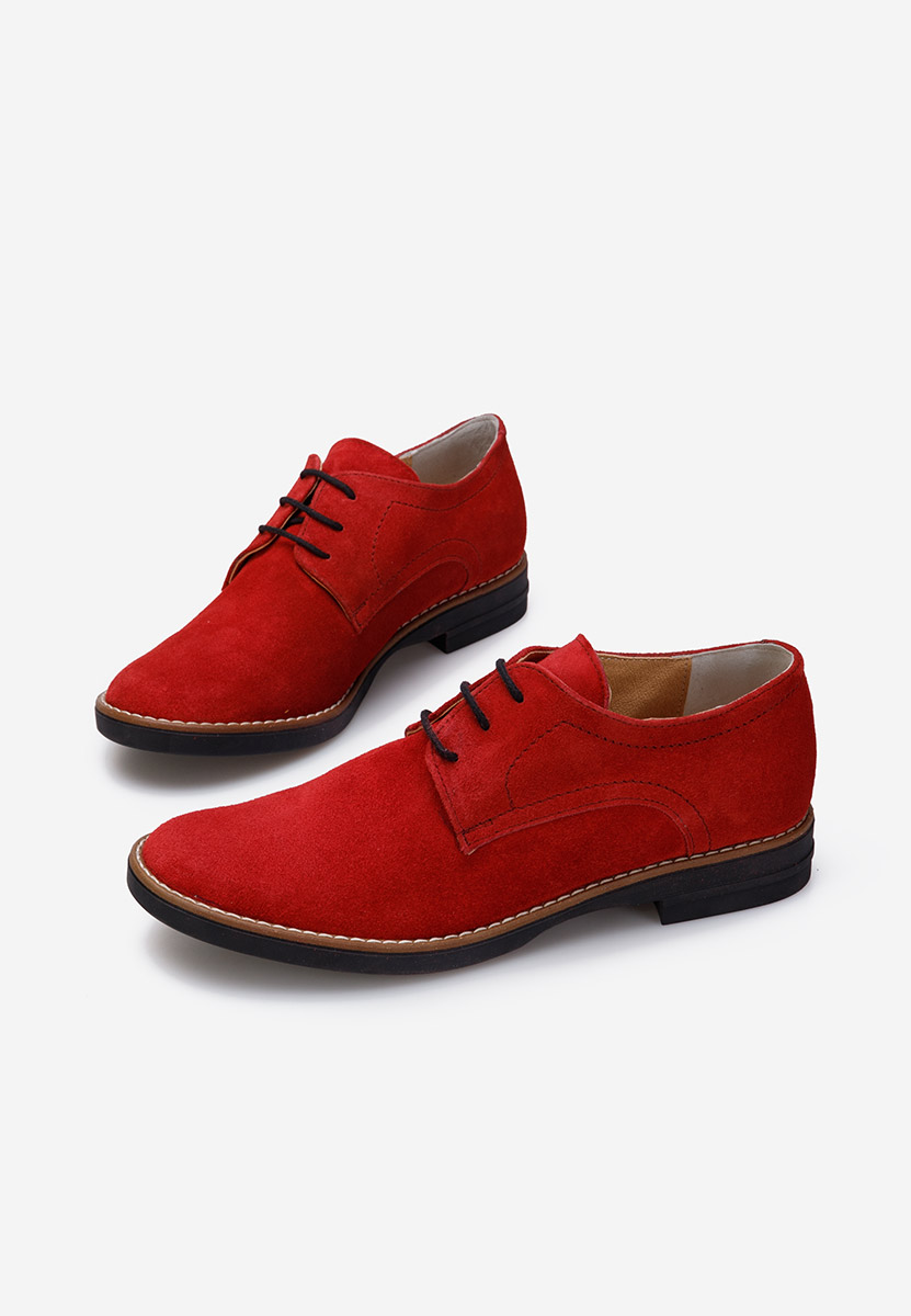 Scarpe derby pelle Otivera V2 rosso