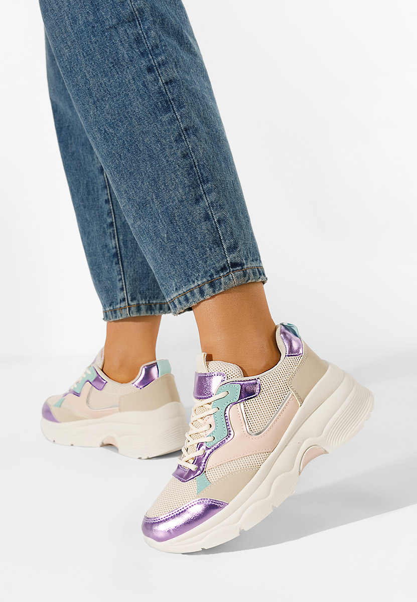 Sneakers donna beige Elesia