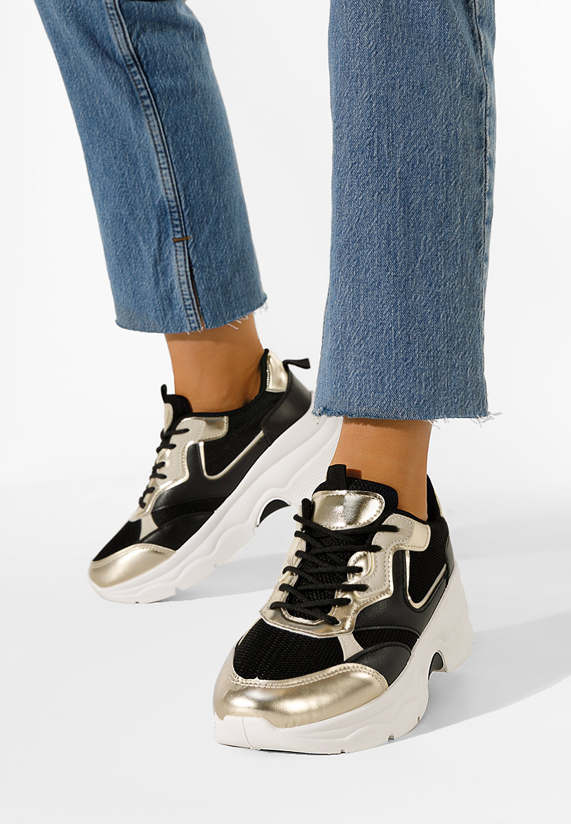 Sneakers donna nero Elesia