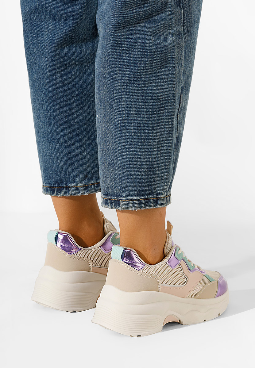 Sneakers donna beige Elesia