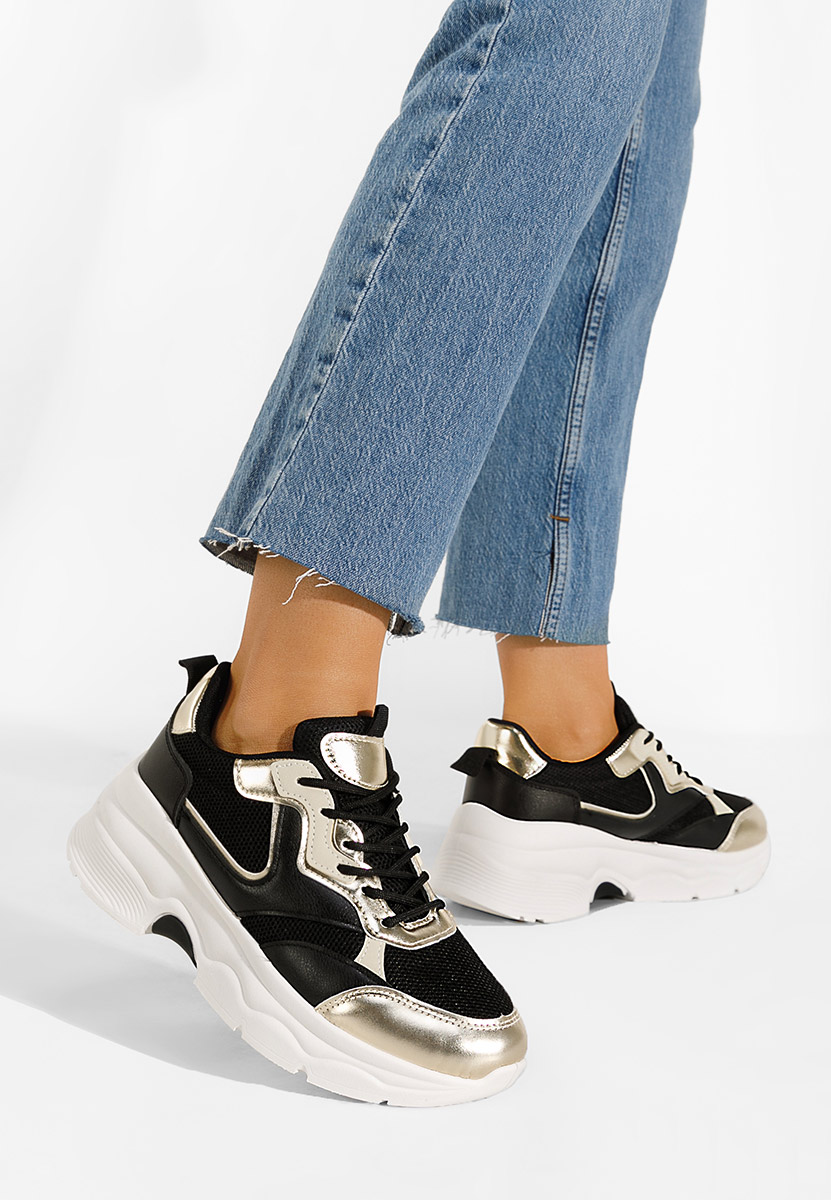 Sneakers donna nero Elesia