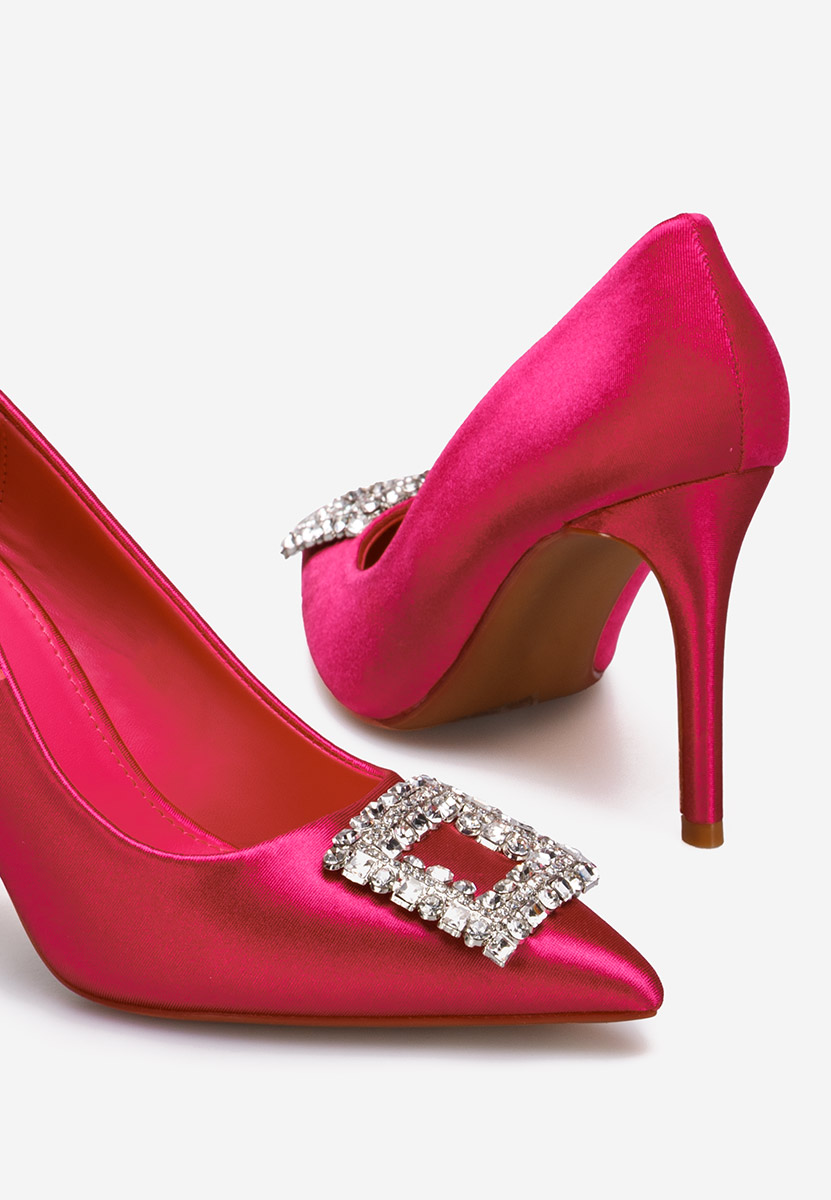 Décolleté tacco a spillo rosa Leonida S