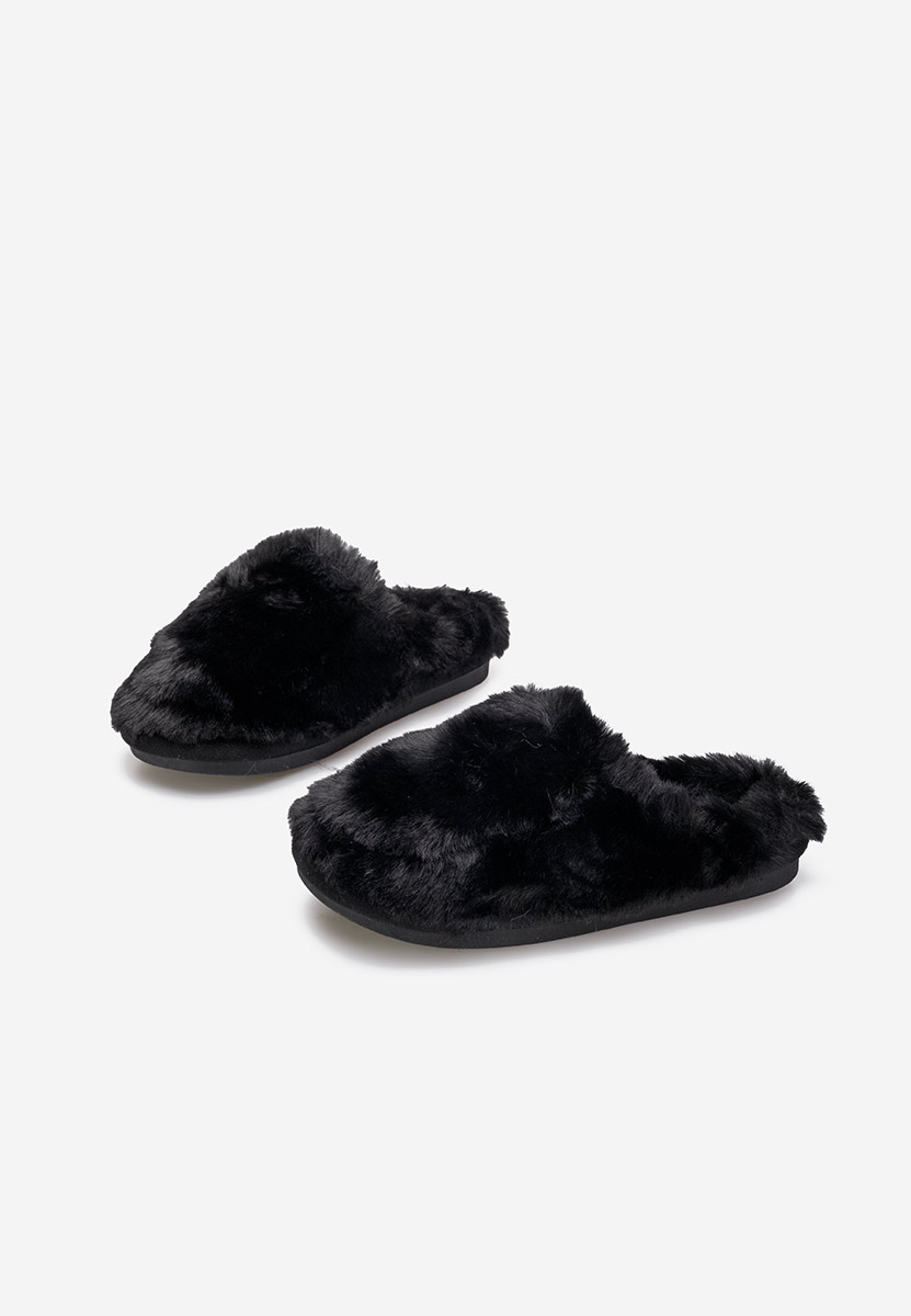 Pantofola donna invernale nero Marisa