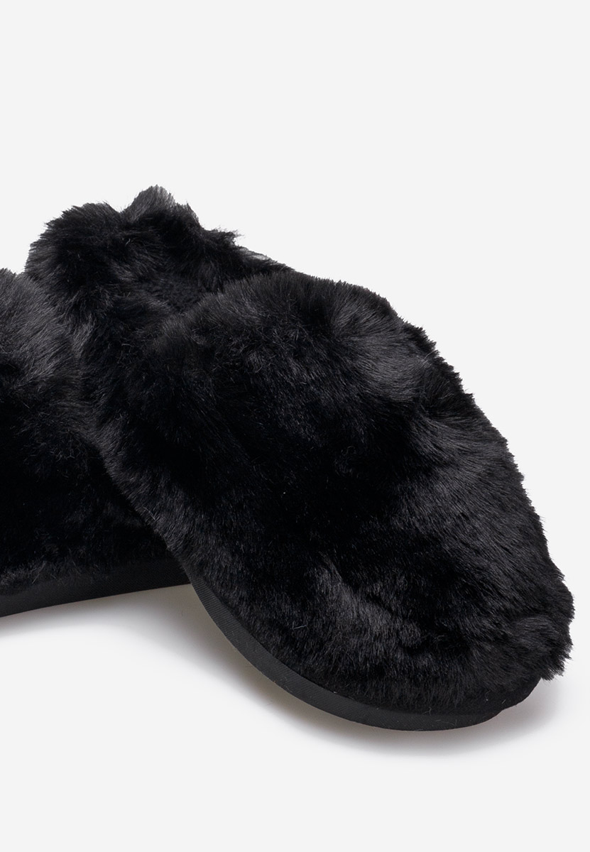 Pantofola donna invernale nero Marisa