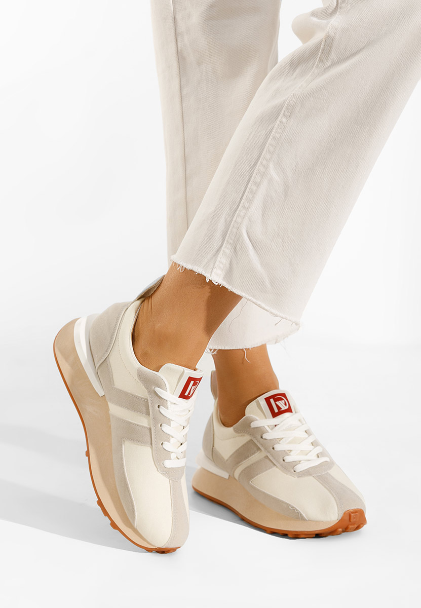 Sneakers donna beige Pueblo