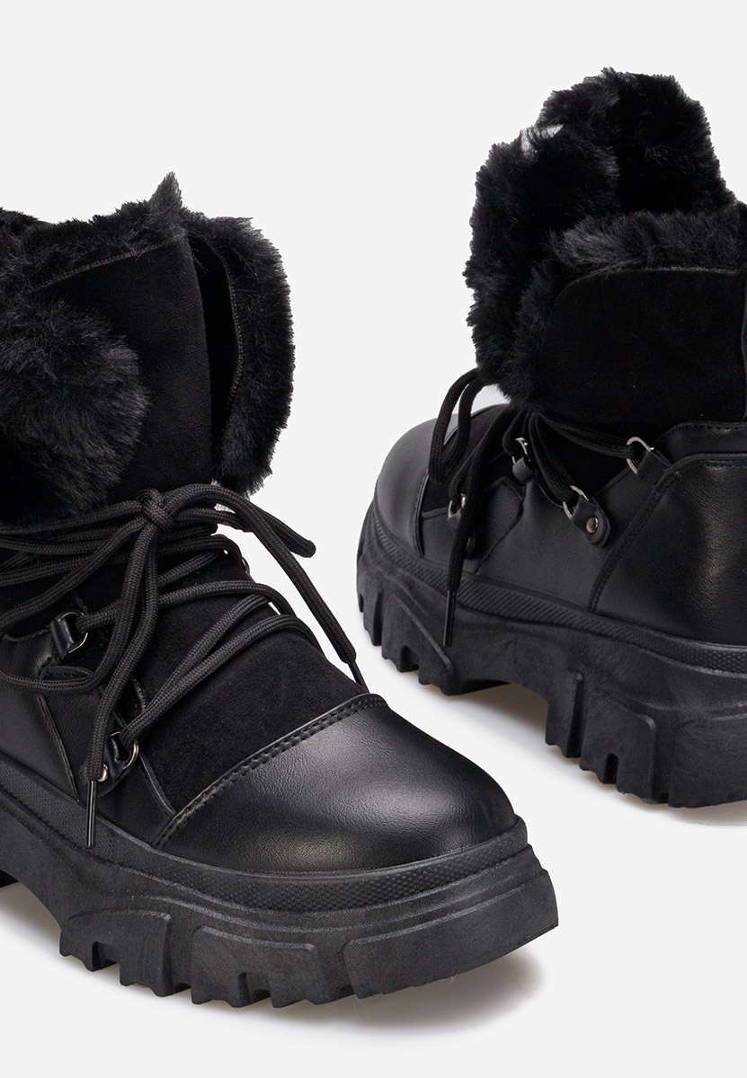 Stivaletti invernali donna Fralesia nero