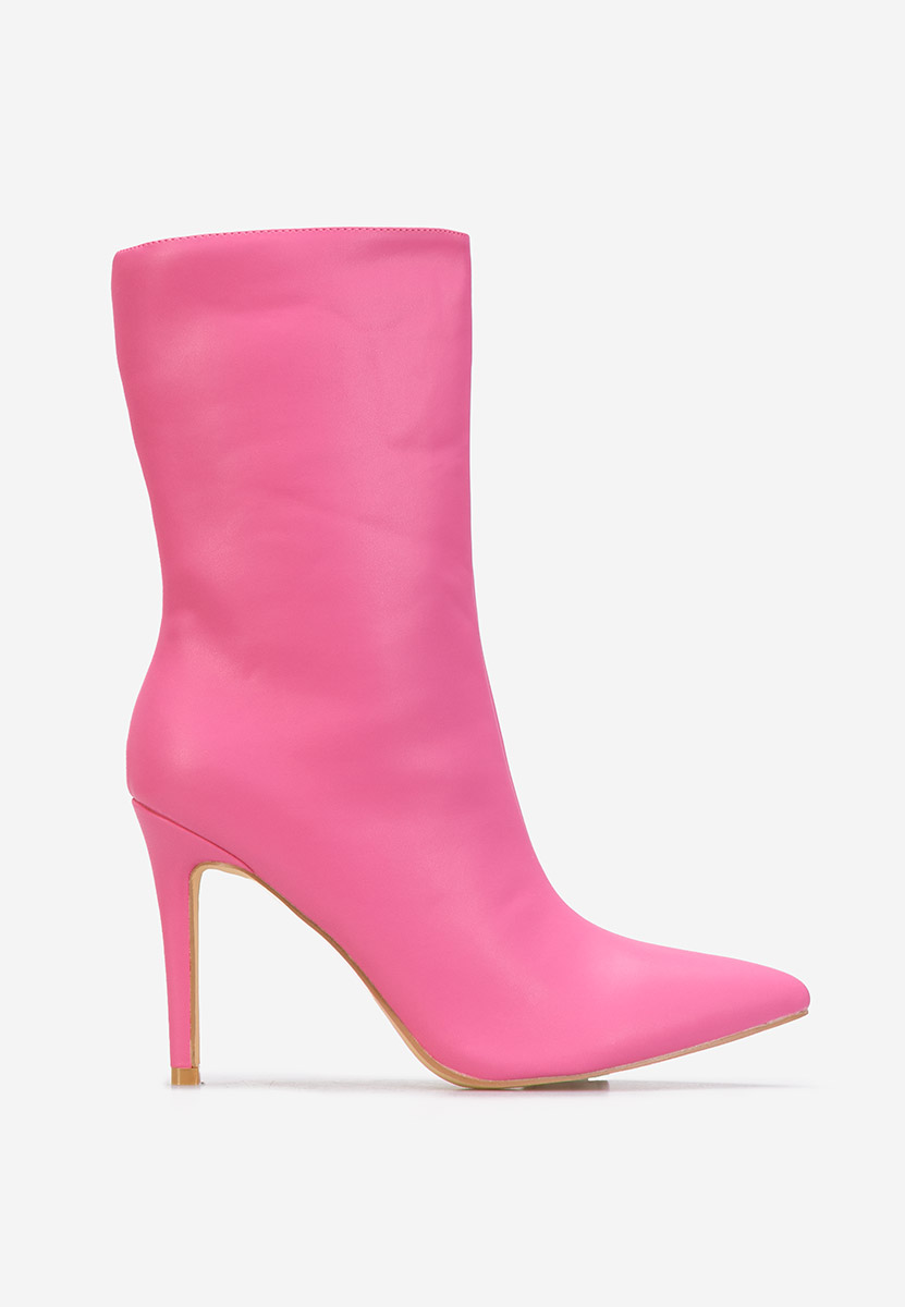 Stivaletti tacco a spillo Ribera Fucsia