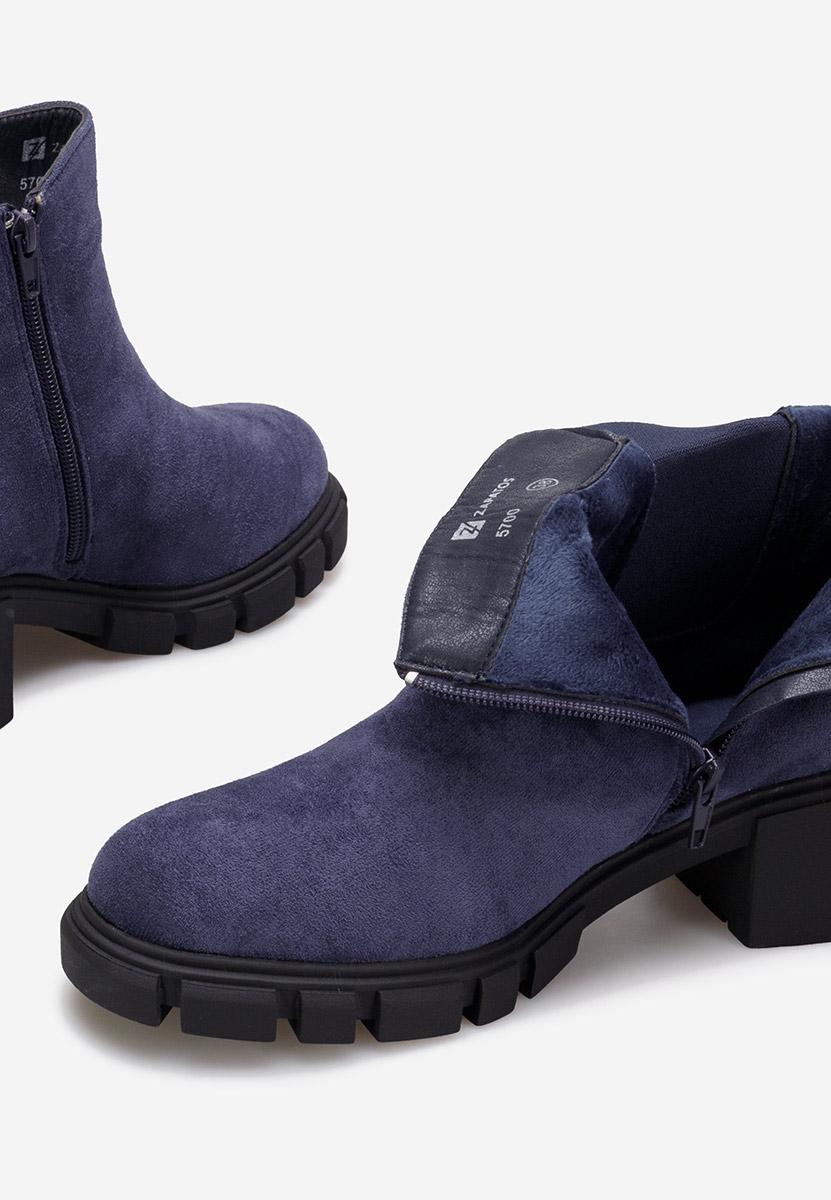 Stivaletti donna blu Alyona