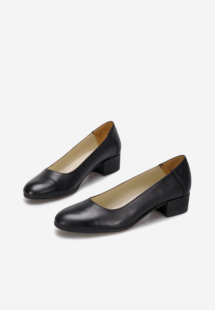 Décolleté tacco basso Montremy nero