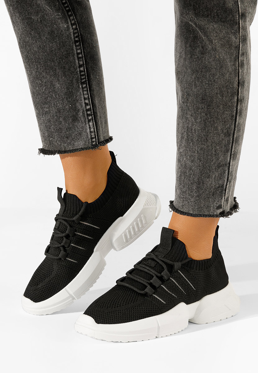 Sneakers donna nero Shaida