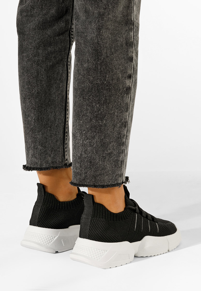 Sneakers donna nero Shaida