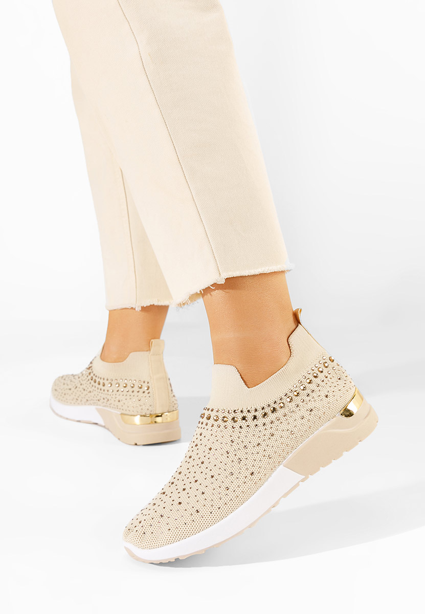 Sneakers donna Marcie beige