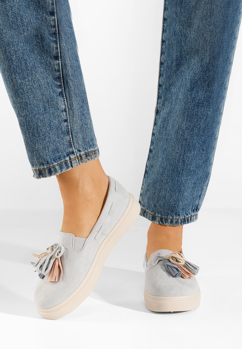 Espadrillas donna Graziela grigio