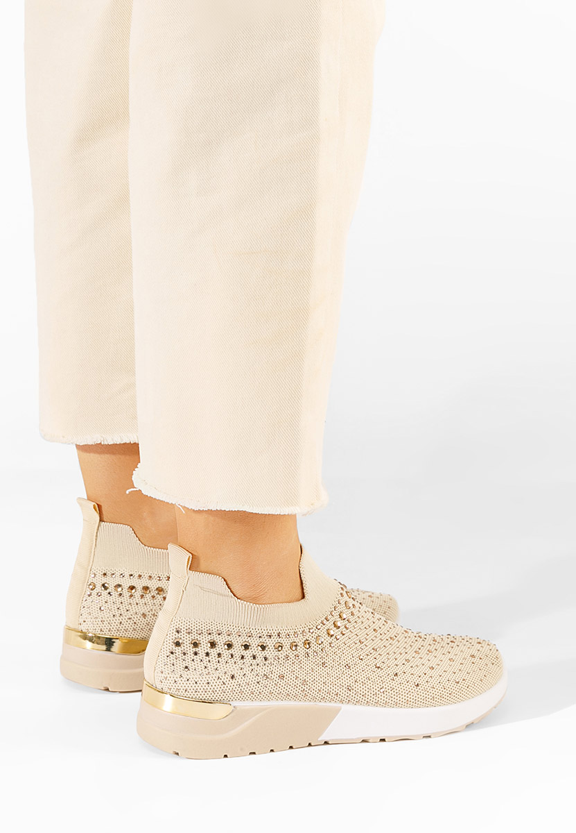Sneakers donna Marcie beige
