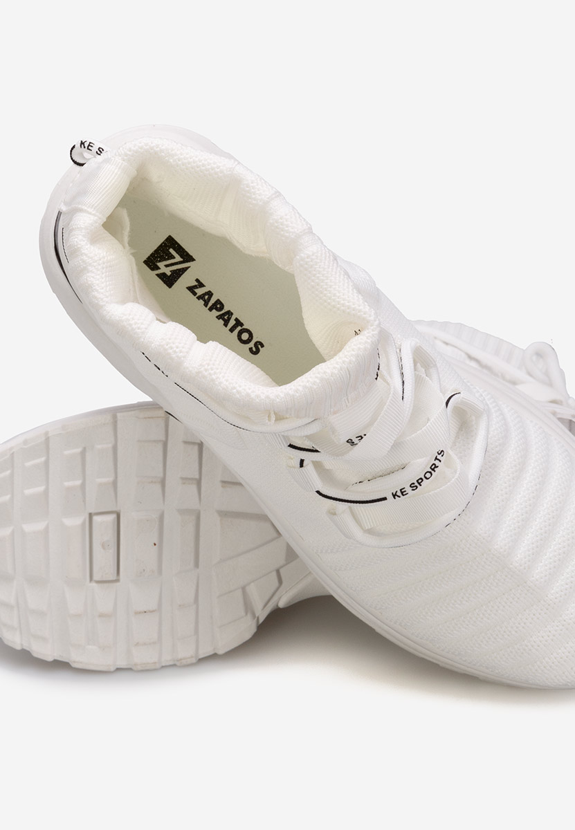 Sneakers donna alte tipo calzino bianchi Karrie