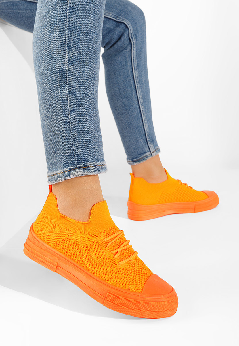 Scarpe da ginnastica donna Beverly arancioni