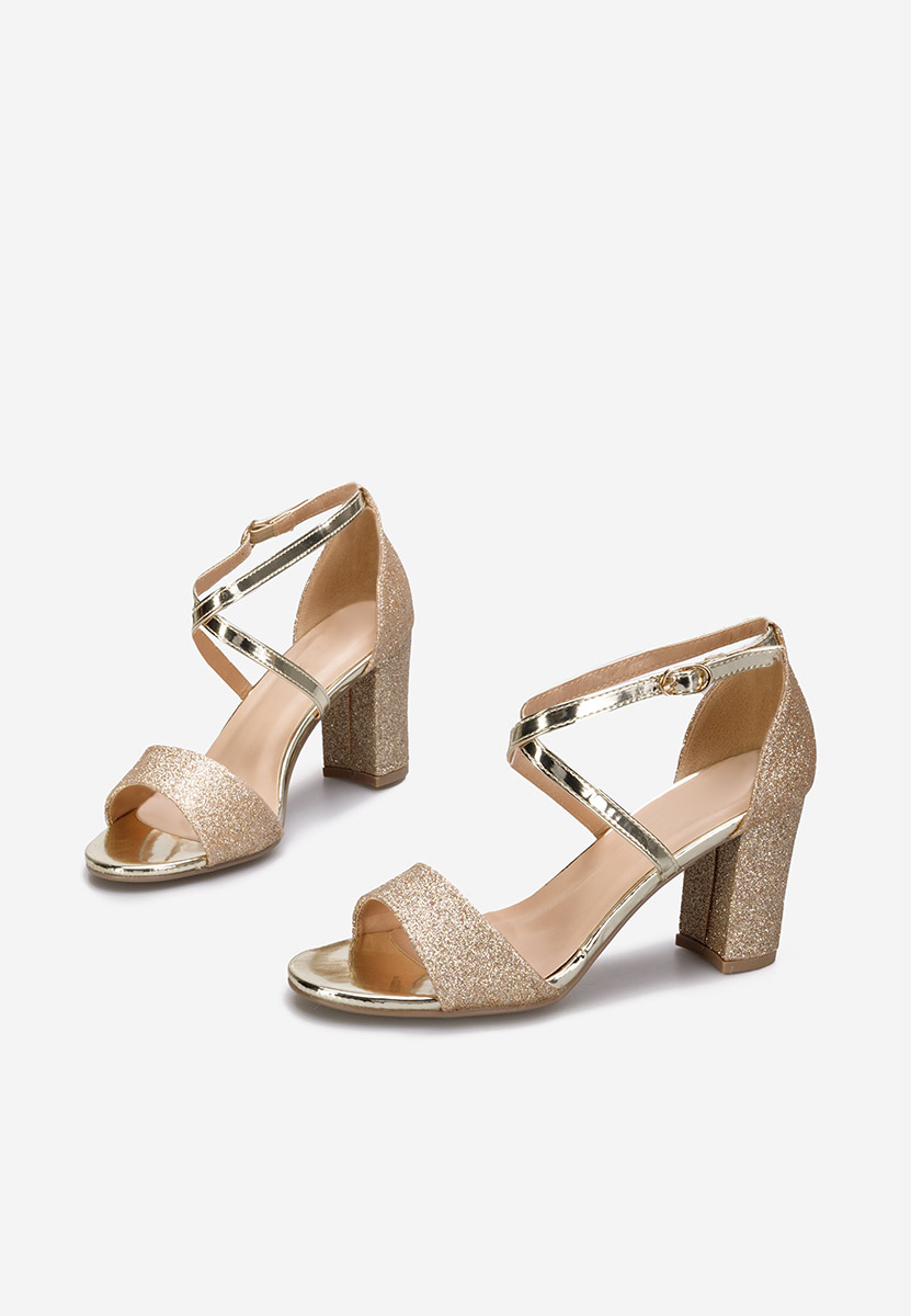 Sandali eleganti da cerimonia Kirima Oro