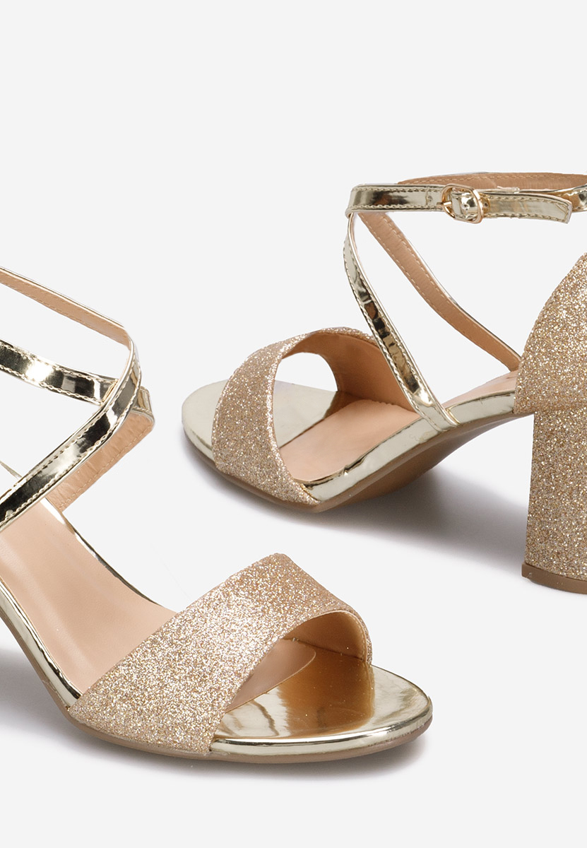 Sandali eleganti da cerimonia Kirima Oro
