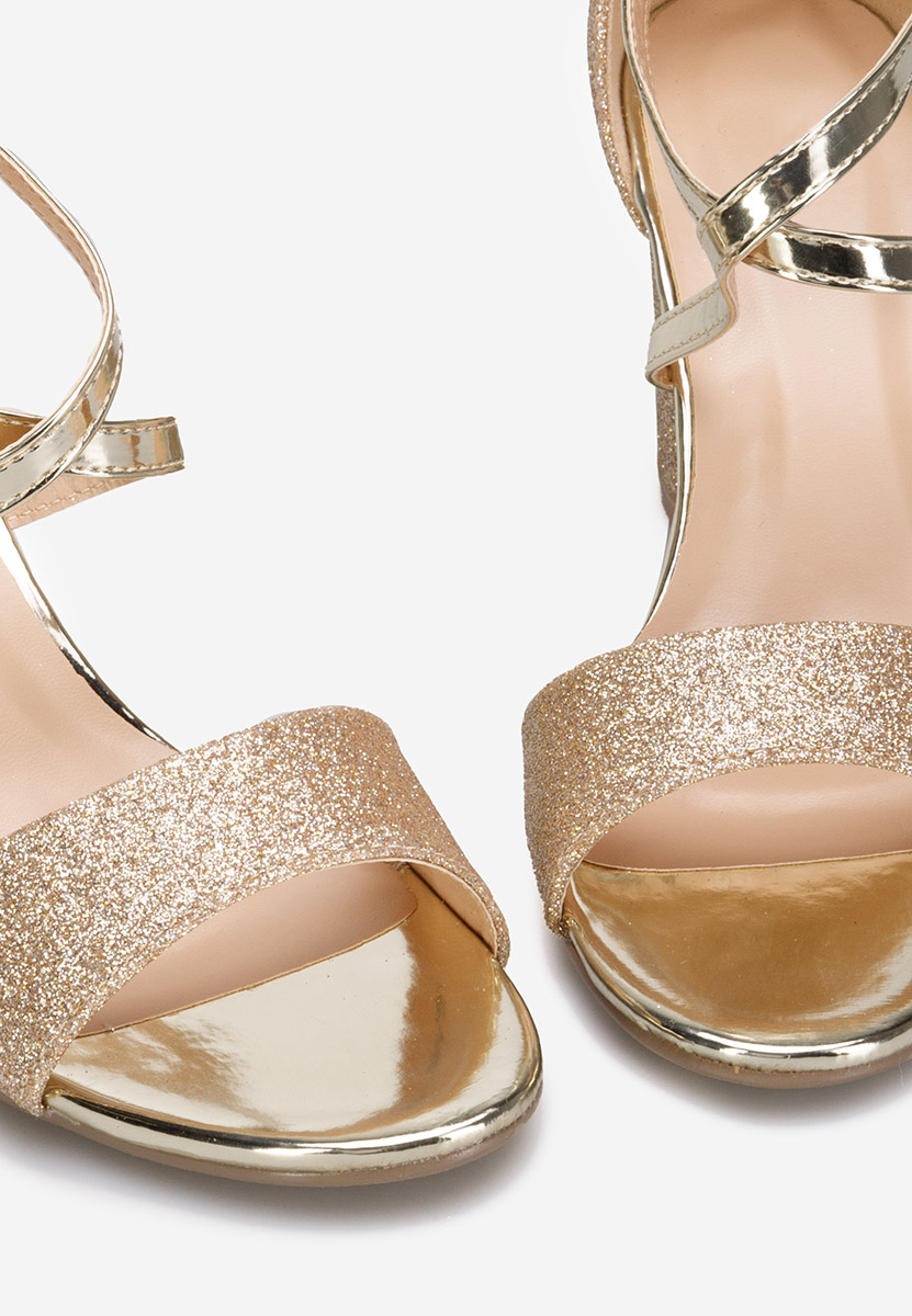 Sandali eleganti da cerimonia Kirima Oro