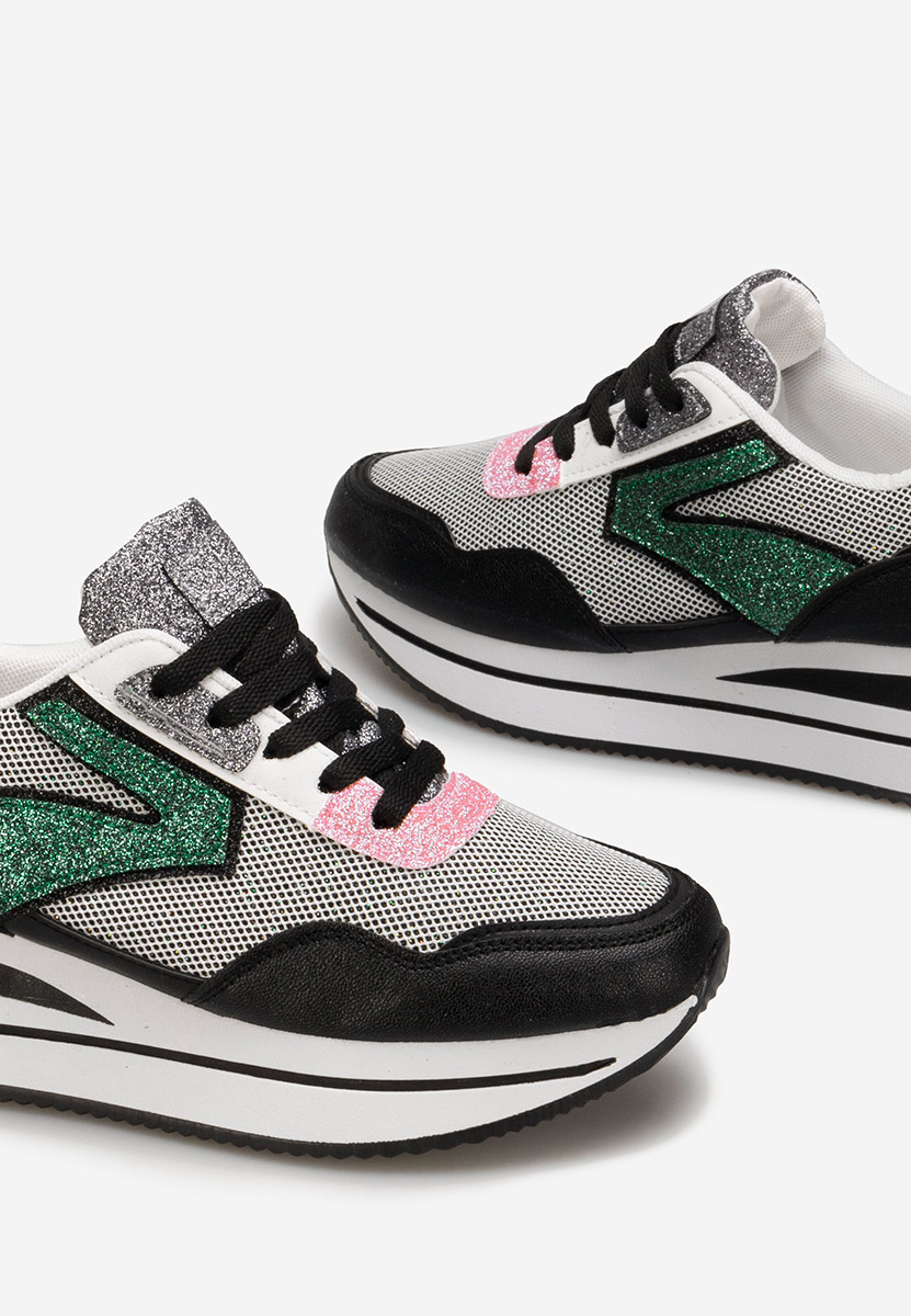 Sneakers con plateau Tarika nero