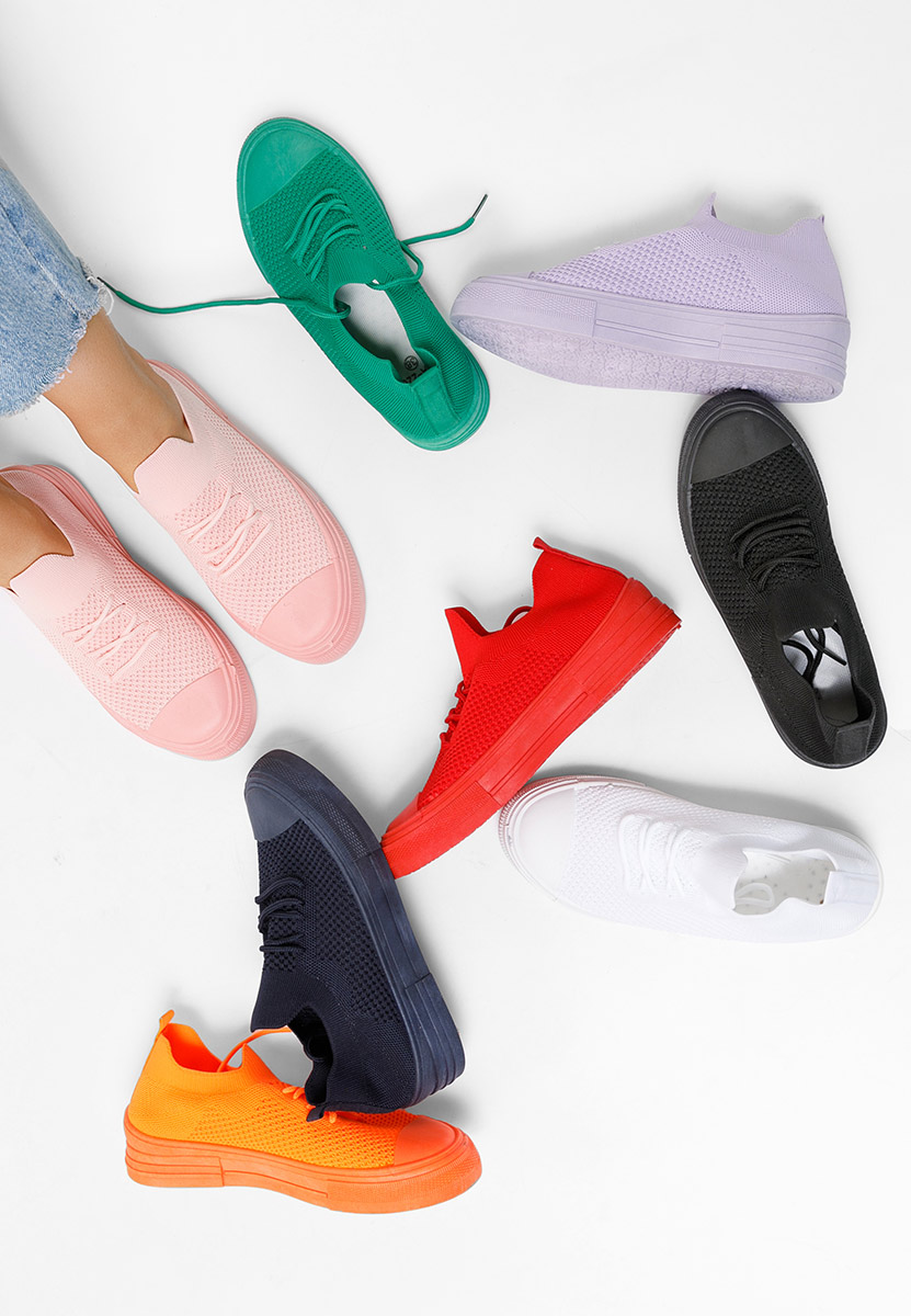 Scarpe da ginnastica donna Beverly arancioni