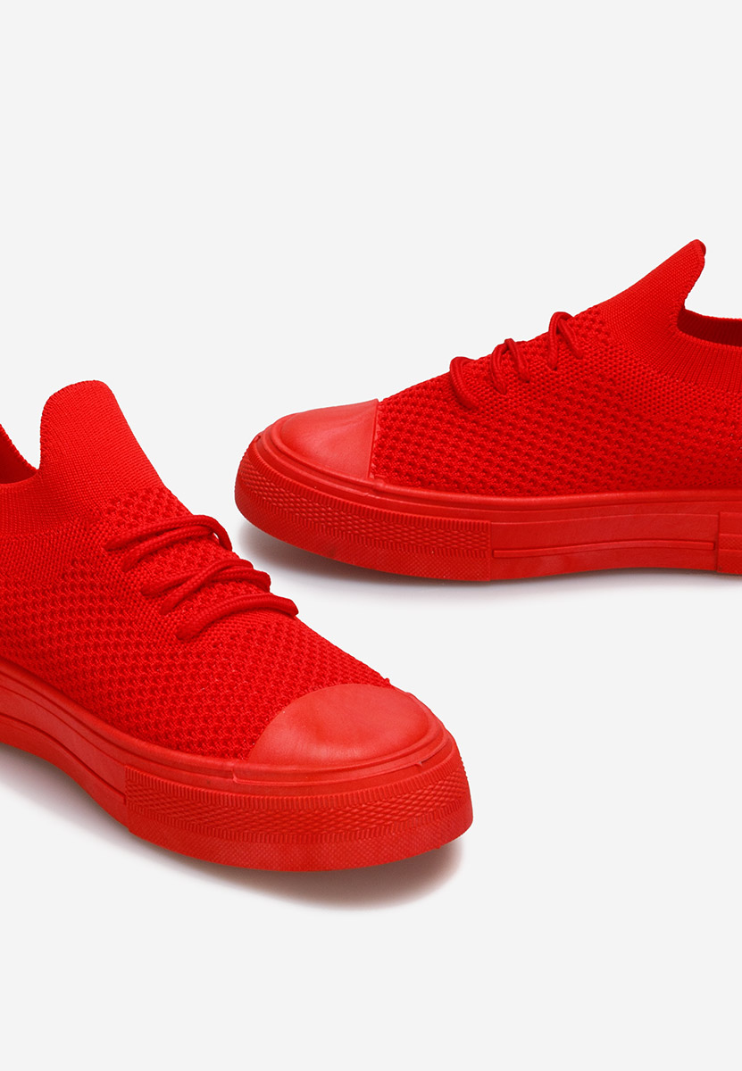 Scarpe da ginnastica donna Beverly rosso