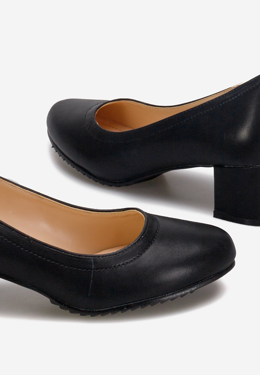 Décolleté tacco medio Zinia nero